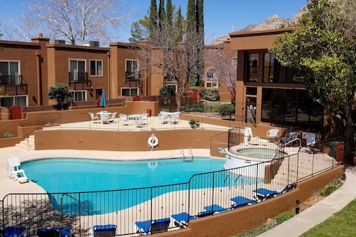 Indoor pool, seasonal outdoor pool