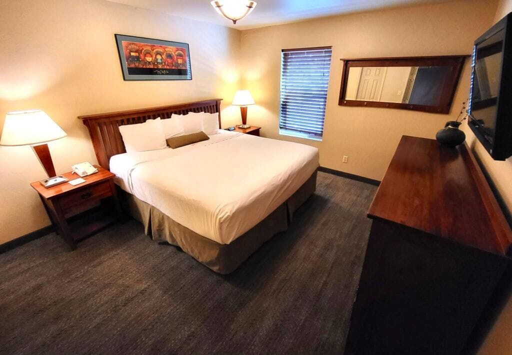 خزنة داخل الغرفة وتجهيزات عازلة للصوت ومكواة/لوح كي وواي فاي مجانًا