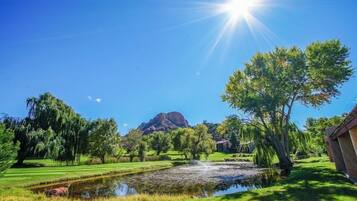 Studio | Vue sur le complexe touristique
