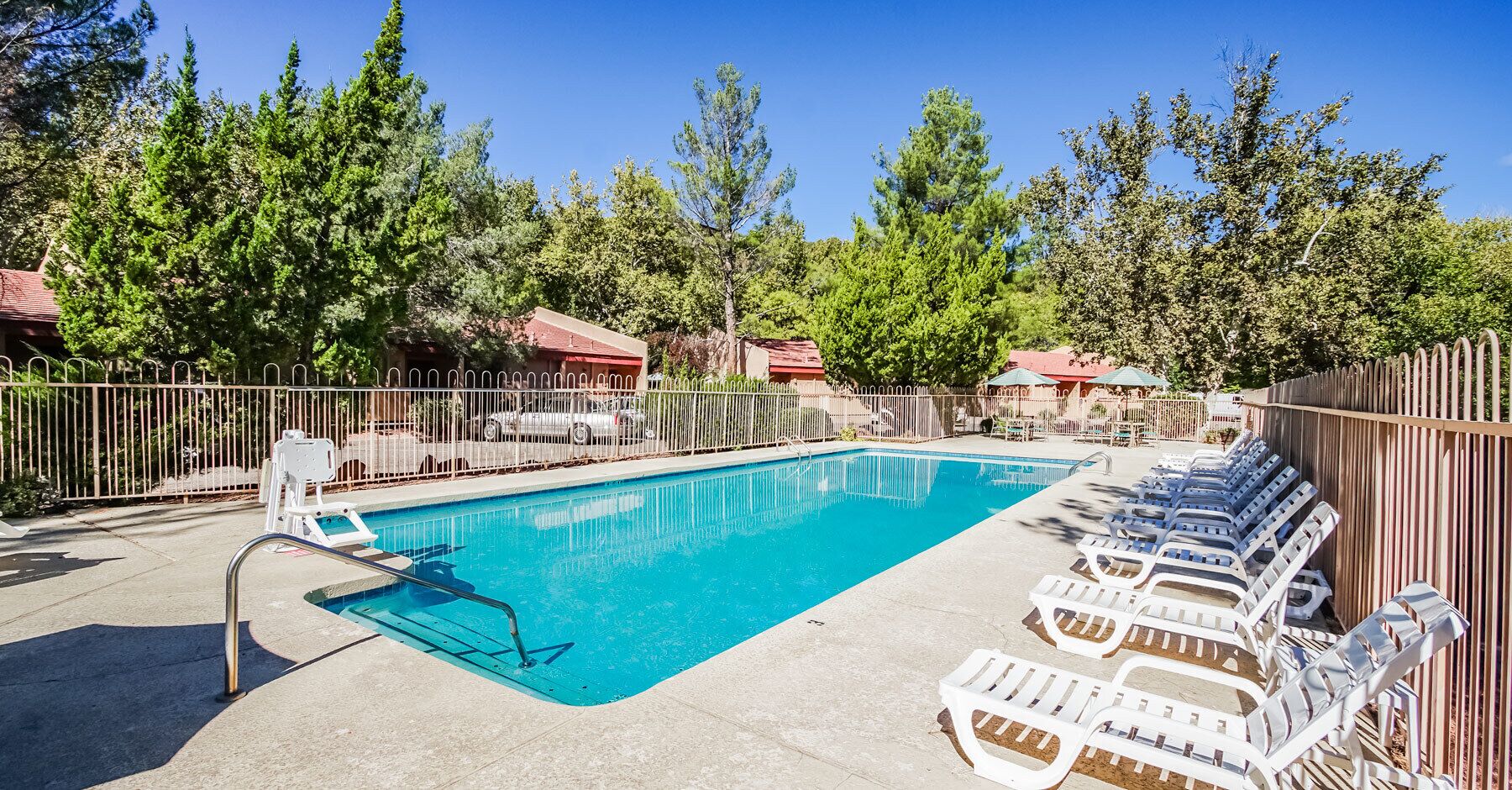 Seasonal outdoor pool