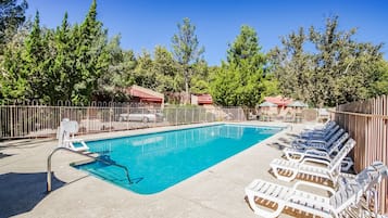 Seasonal outdoor pool