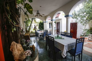 Terrace/patio - Hotel Zamna (Mérida)