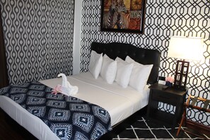 Chambre Double | Bureau, Wi-Fi gratuit, draps fournis
