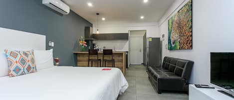 In-room safe, individually furnished, laptop workspace