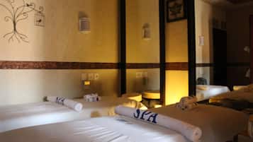 Body treatments, body wraps, body scrubs, facials