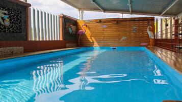 Indoor pool, outdoor pool