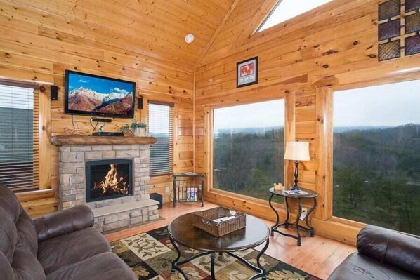 Cabana, 2 quartos | Sala de estar