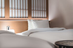 Family Twin | Bộ đồ giường cao cấp, chăn bông, nệm Select Comfort, phòng cách âm 