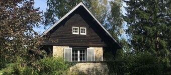 Large hunting lodge with enormous beautiful garden