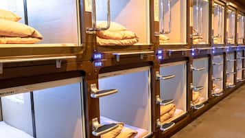 Free WiFi, bed sheets