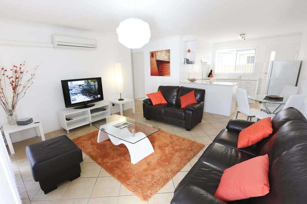 Urban - 2 Bedroom with Courtyards | Living room | Flat-screen TV, DVD player