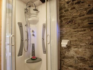 Shower, hair dryer