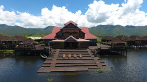 Fassade der Unterkunft