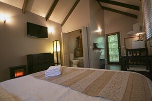 Charmed Cabin | Individually decorated, individually furnished, laptop workspace