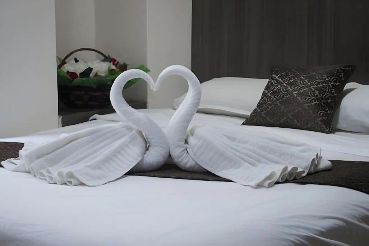 Iron/ironing board (on request), WiFi (free), bed sheets