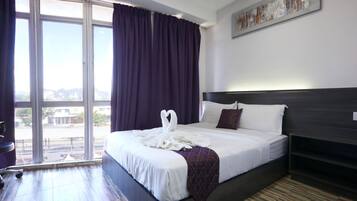 Deluxe-rum (With View) | Skrivbord, strykjärn/strykbräda, gratis wi-fi och sängkläder