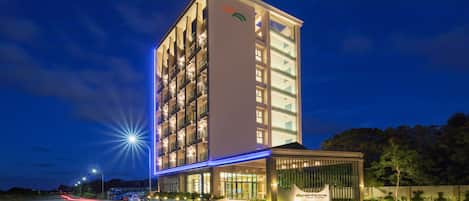 Front of property - evening/night