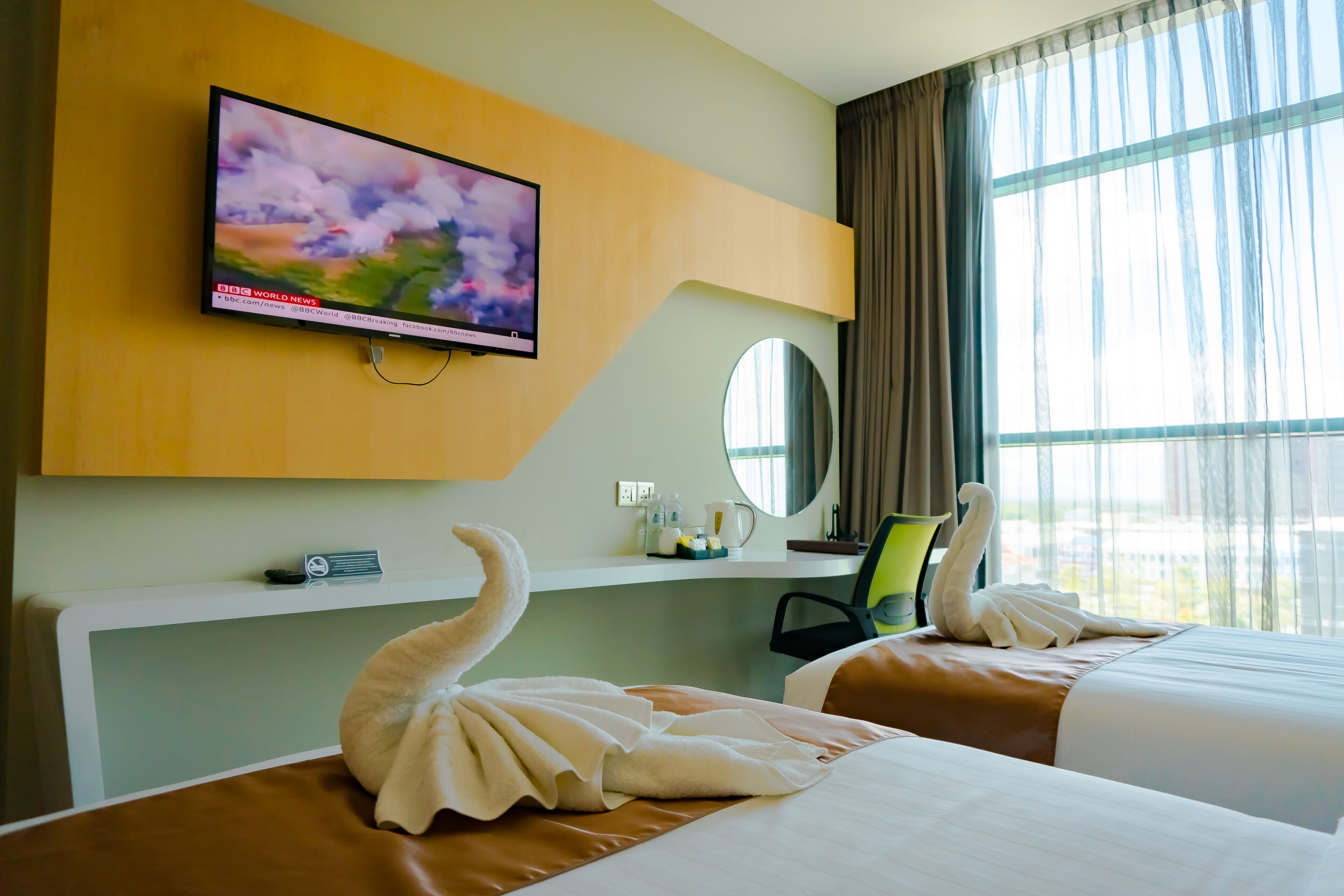 Quang cảnh từ phòng