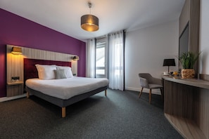 Chambres insonorisées, fer et planche à repasser, Wi-Fi gratuit