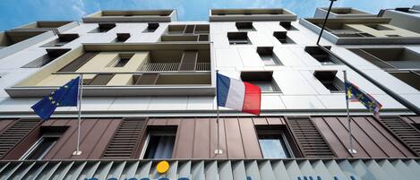 Façade de lâhĂ©bergement