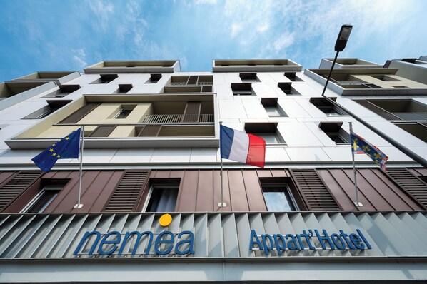 Fassade der Unterkunft