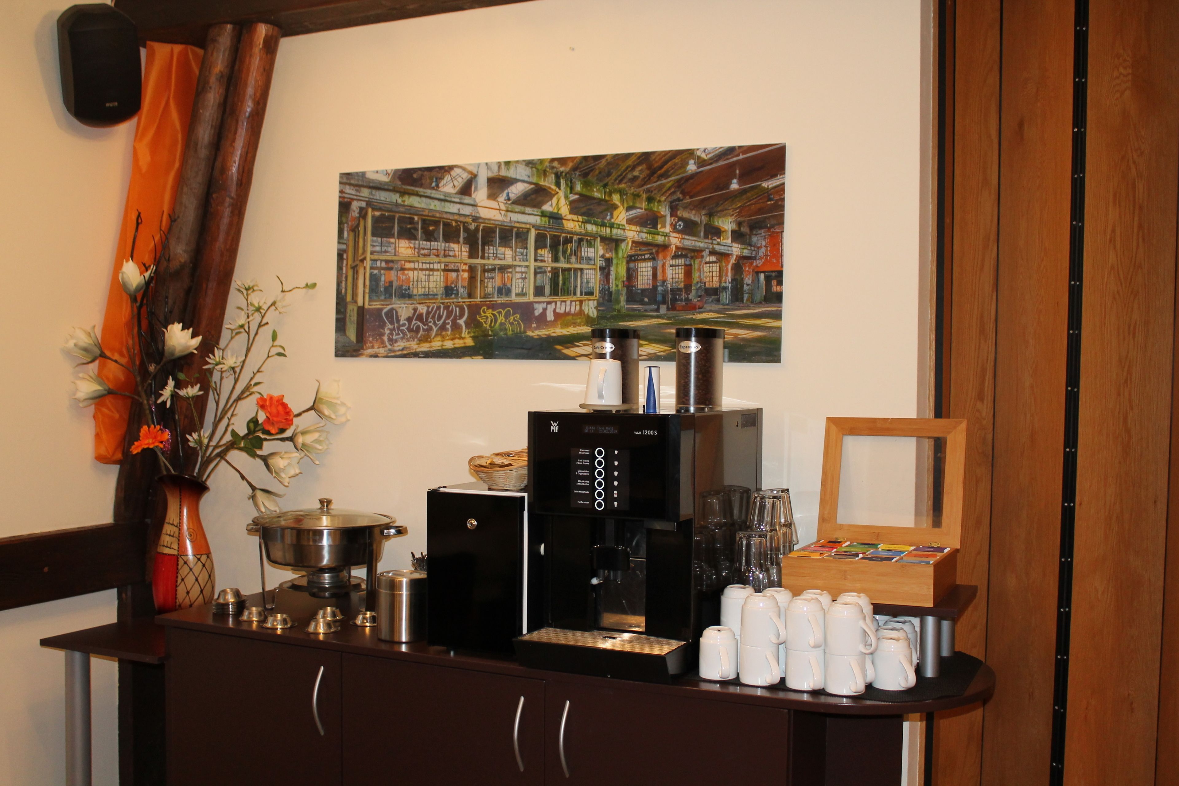 daily buffet breakfast (eur 14 per person)