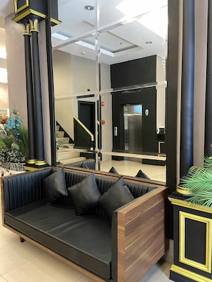 Sitzecke in der Lobby