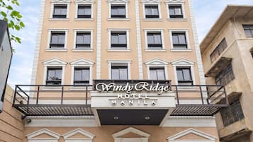 Façade de l’hébergement