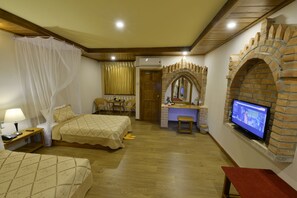 Superior Ground Floor | Minibar, in-room safe, individually decorated, desk