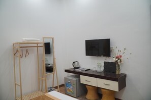 Tempat tidur Select Comfort, brankas, kedap suara, dan Wi-Fi gratis