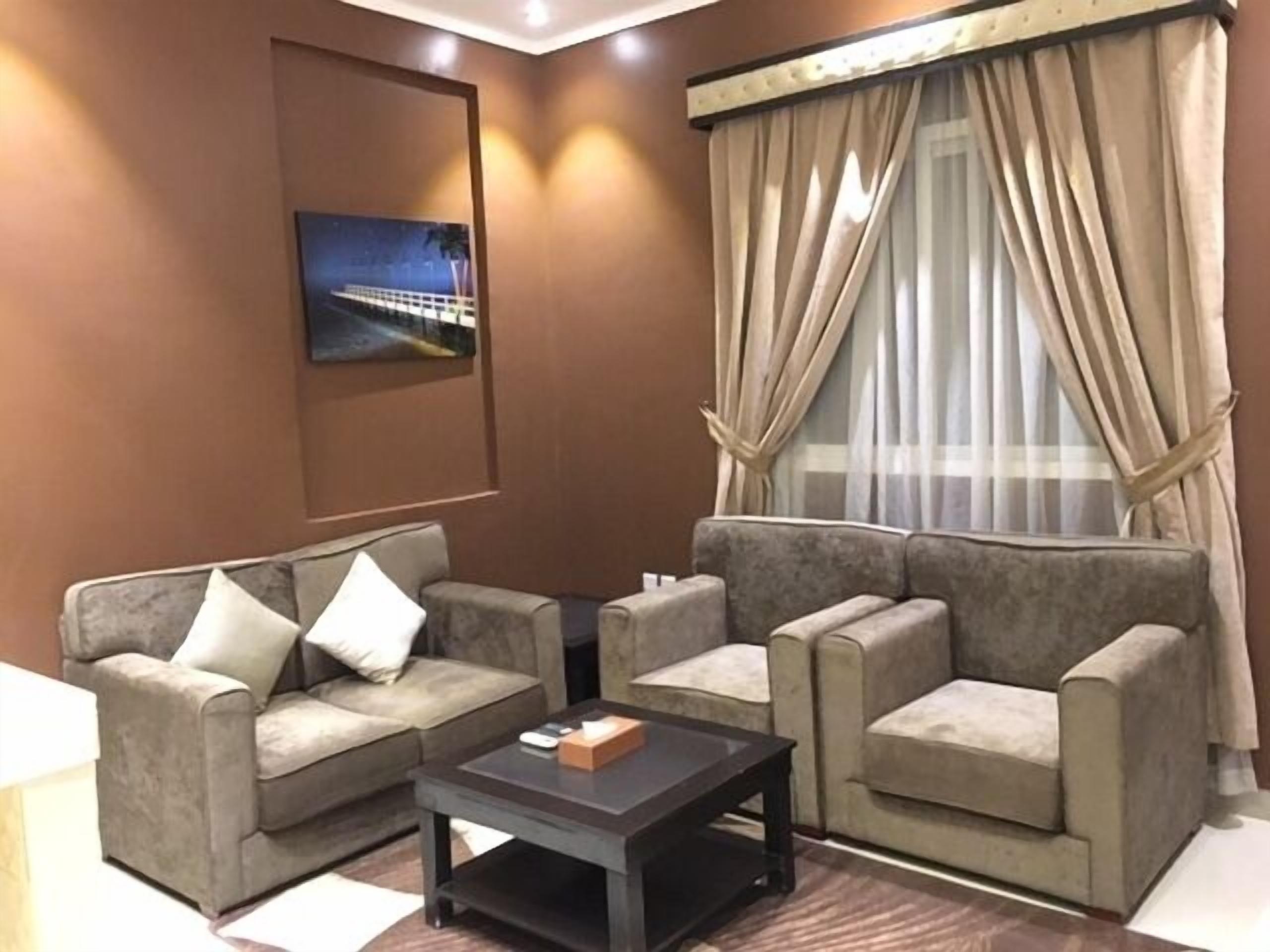 Apartment, 1 Bedroom | Living area | LCD TV