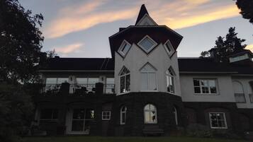 Front of property – evening/night