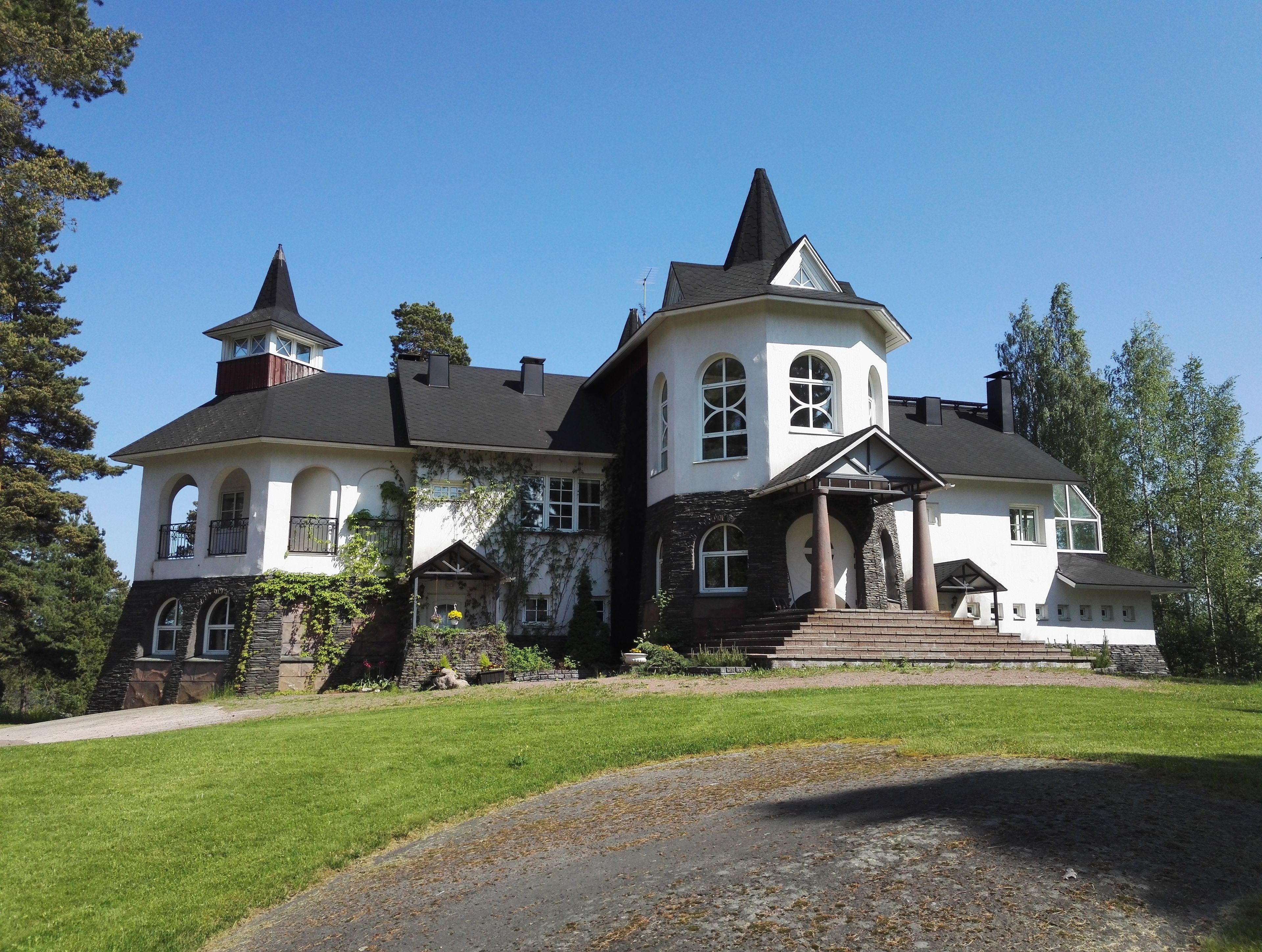 Fassade der Unterkunft