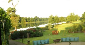 View from room - Gosfield Lake Resort (Halstead)
