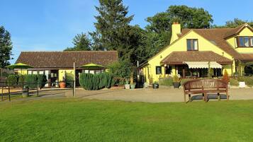 Voorkant van accommodatie