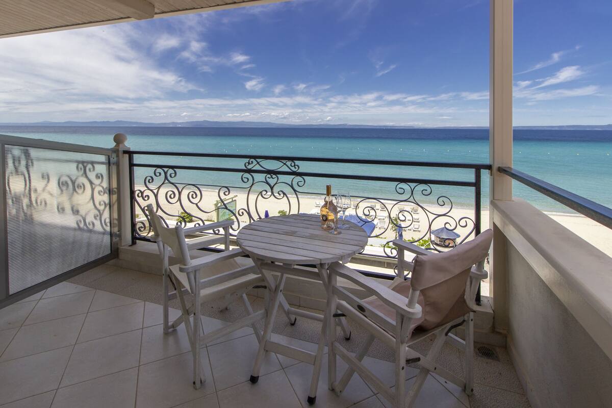 Camera doppia, vista mare | Vista balcone