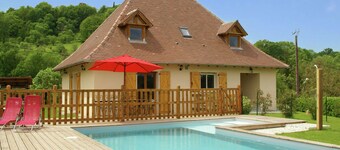 Maison à Loubressac avec Piscine et Jardin