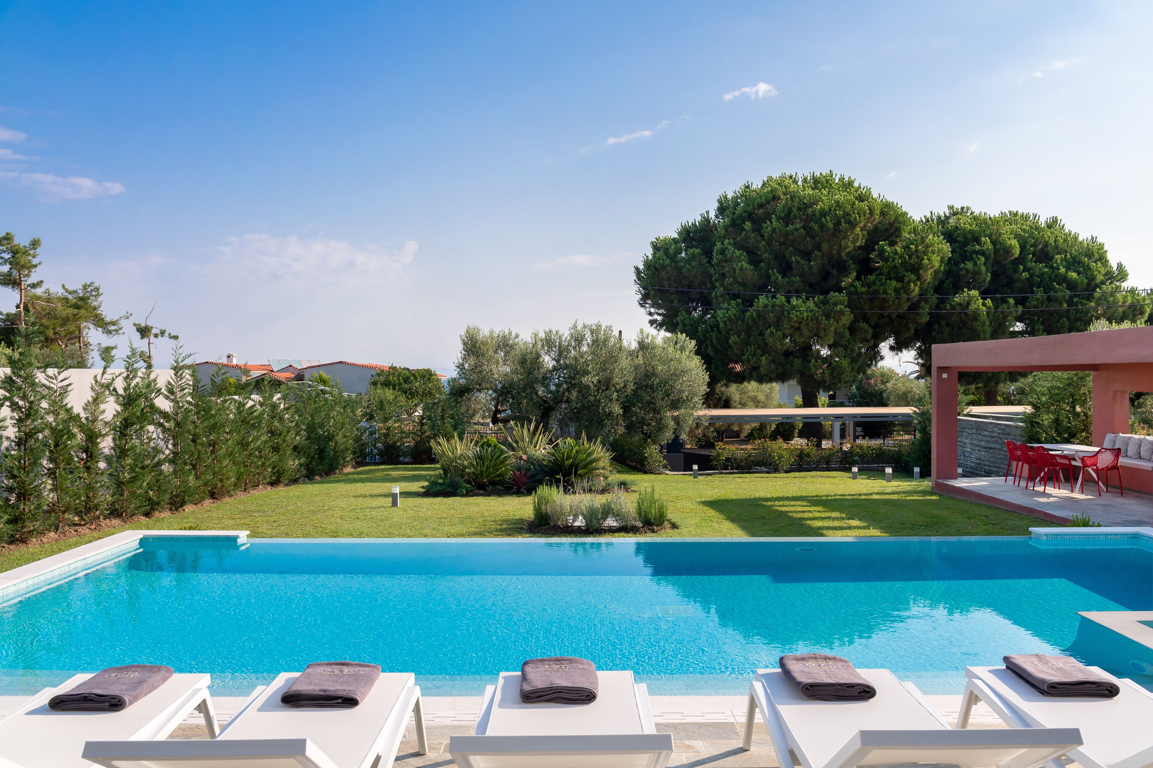 Presidentiële villa, 4 slaapkamers, privézwembad | Privézwembad