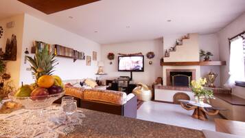Sala de estar en el lobby