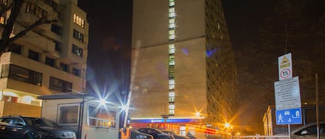 Front of property - evening/night