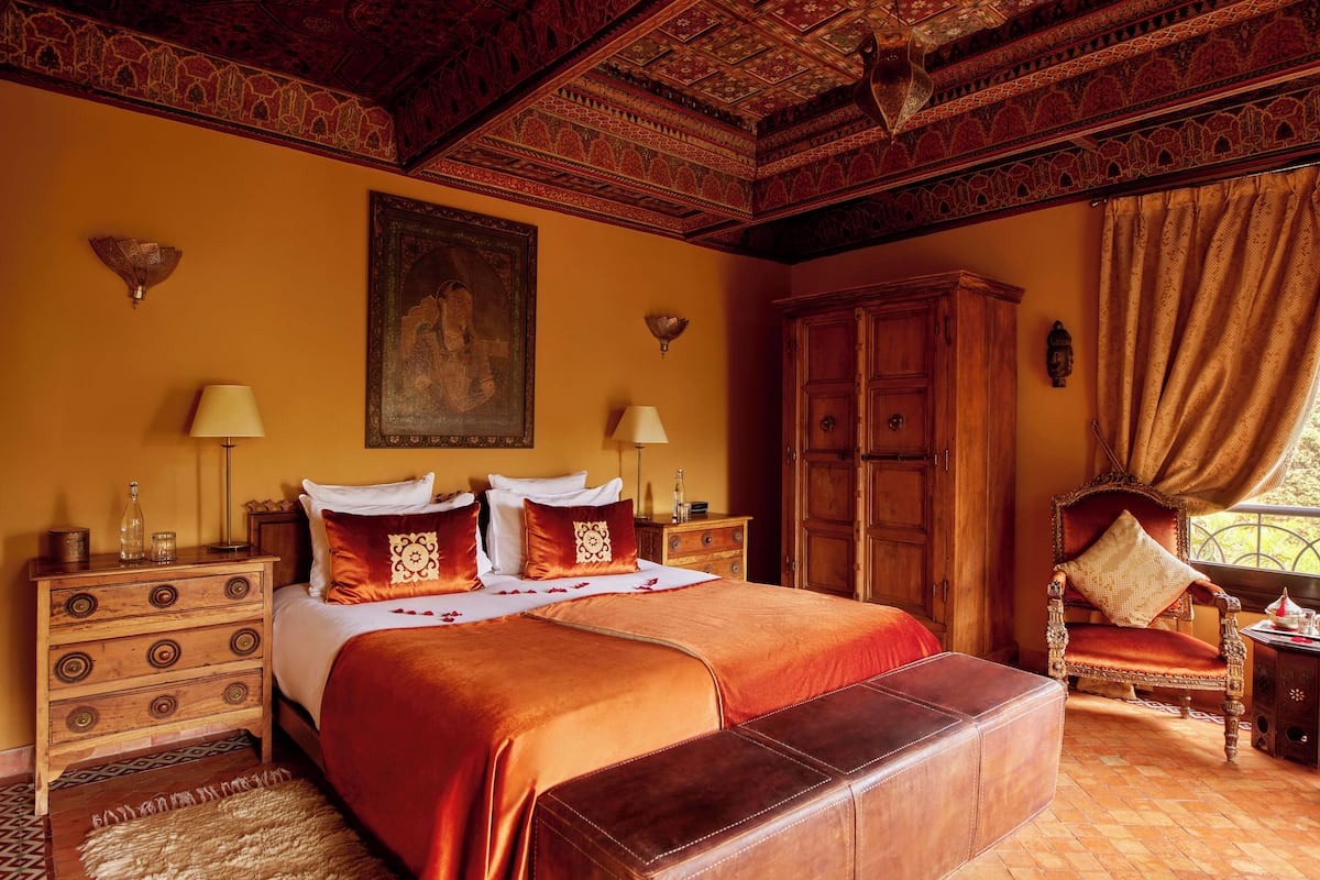 Deluxe kamer (02) | 1 slaapkamer, Italiaanse Frette-lakens, luxe beddengoed
