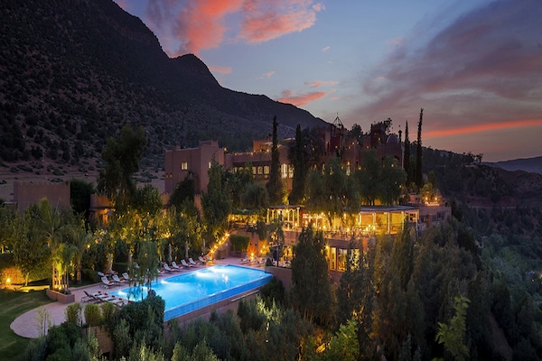 Front of property – evening/night