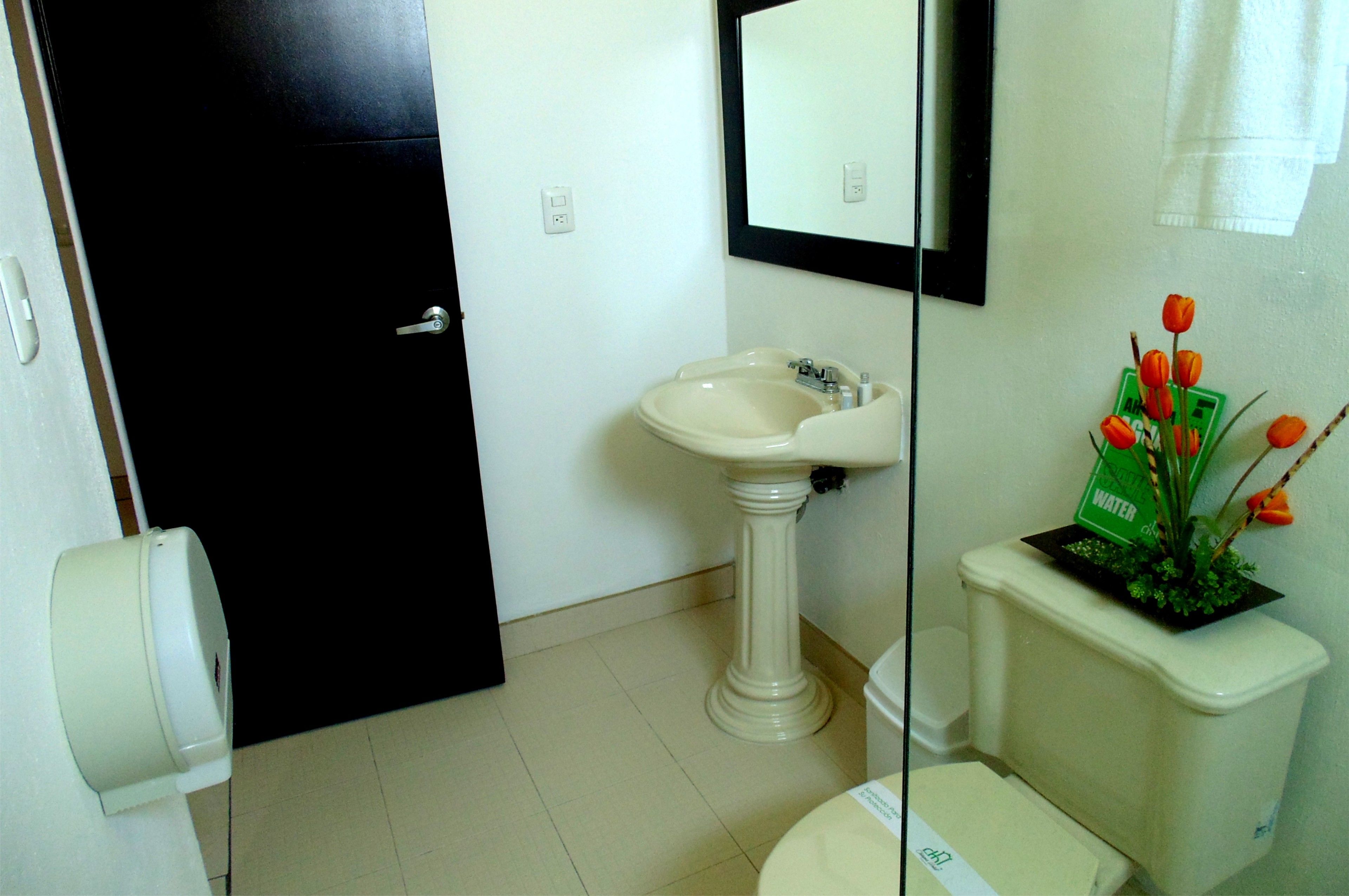 standard room, 2 double beds | bathroom | shower, free toiletries, hair dryer, towels