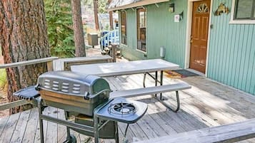 Hytte, 3 soverom | Grill-/piknikområde