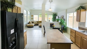 Traditional House, 4 Bedrooms, Private Pool, Courtyard Area | Living area | Flat-screen TV, fireplace - Glendale - 4 Bedroom Home (Glendale)