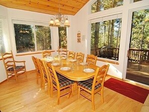 House, 6 Bedrooms | Dining - 2460 Lupine Trail 6 Bedroom Home by RedAwning (South Lake Tahoe)