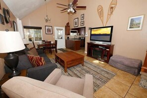 House, 2 Bedrooms | Living area | Flat-screen TV, DVD player - 3616 Birch Avenue by RedAwning (South Lake Tahoe)