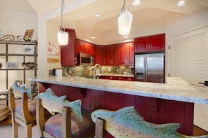 Microwave, oven, coffee/tea maker - Spa at Storm Meadows SMZ03 by RedAwning (Steamboat Springs)