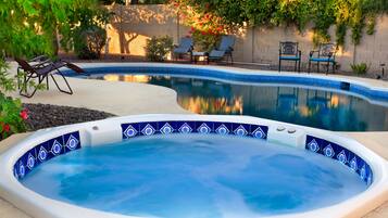 Standard House, Multiple Beds, Private Pool, Garden Area | Private spa tub