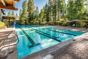 Outdoor pool - 1br  In The Center Of Northstar 1 Bedroom Condo (Truckee)